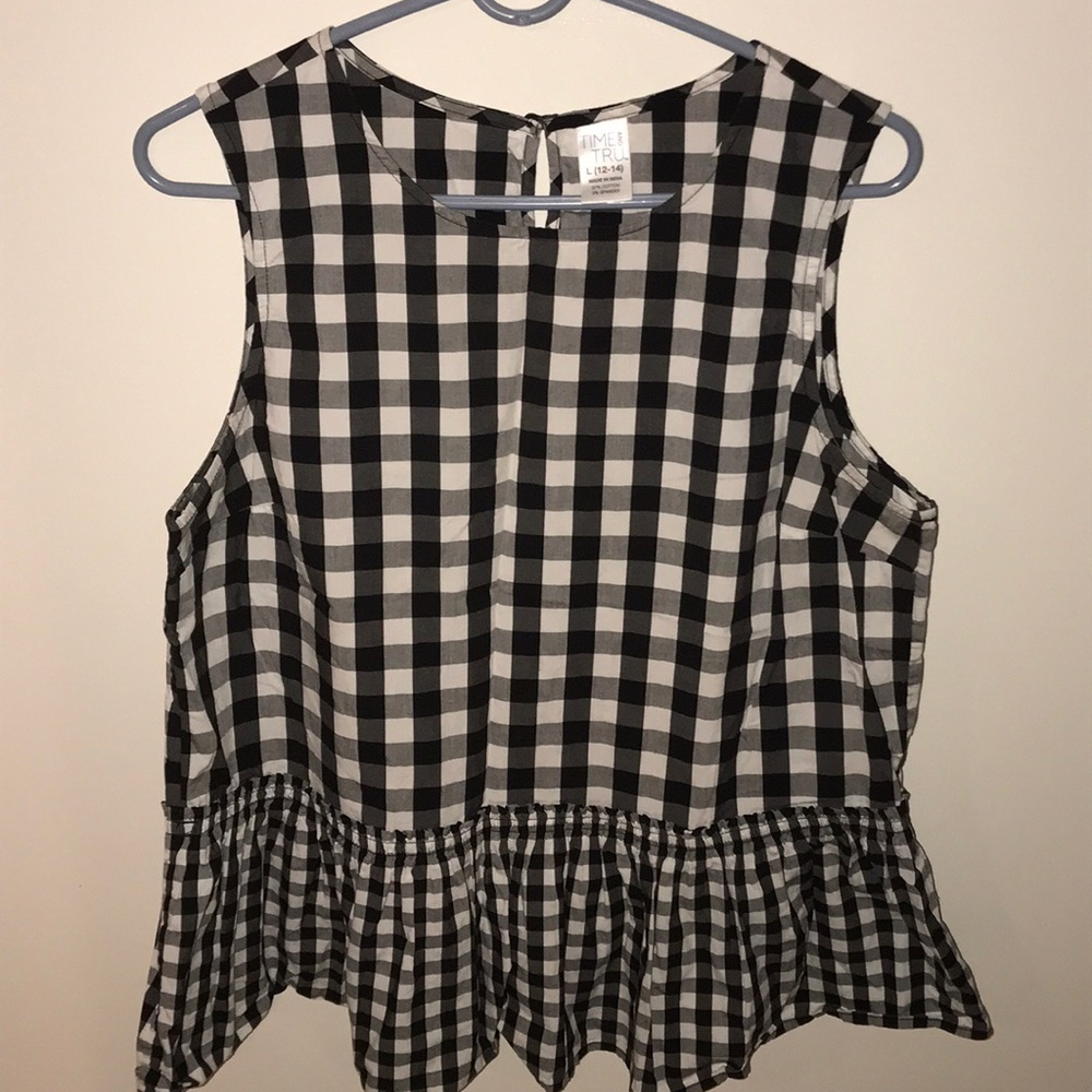 Women’s Checkered Blouse